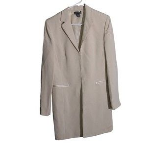 Ann Taylor 100% Silk Shell Jacket Size 10